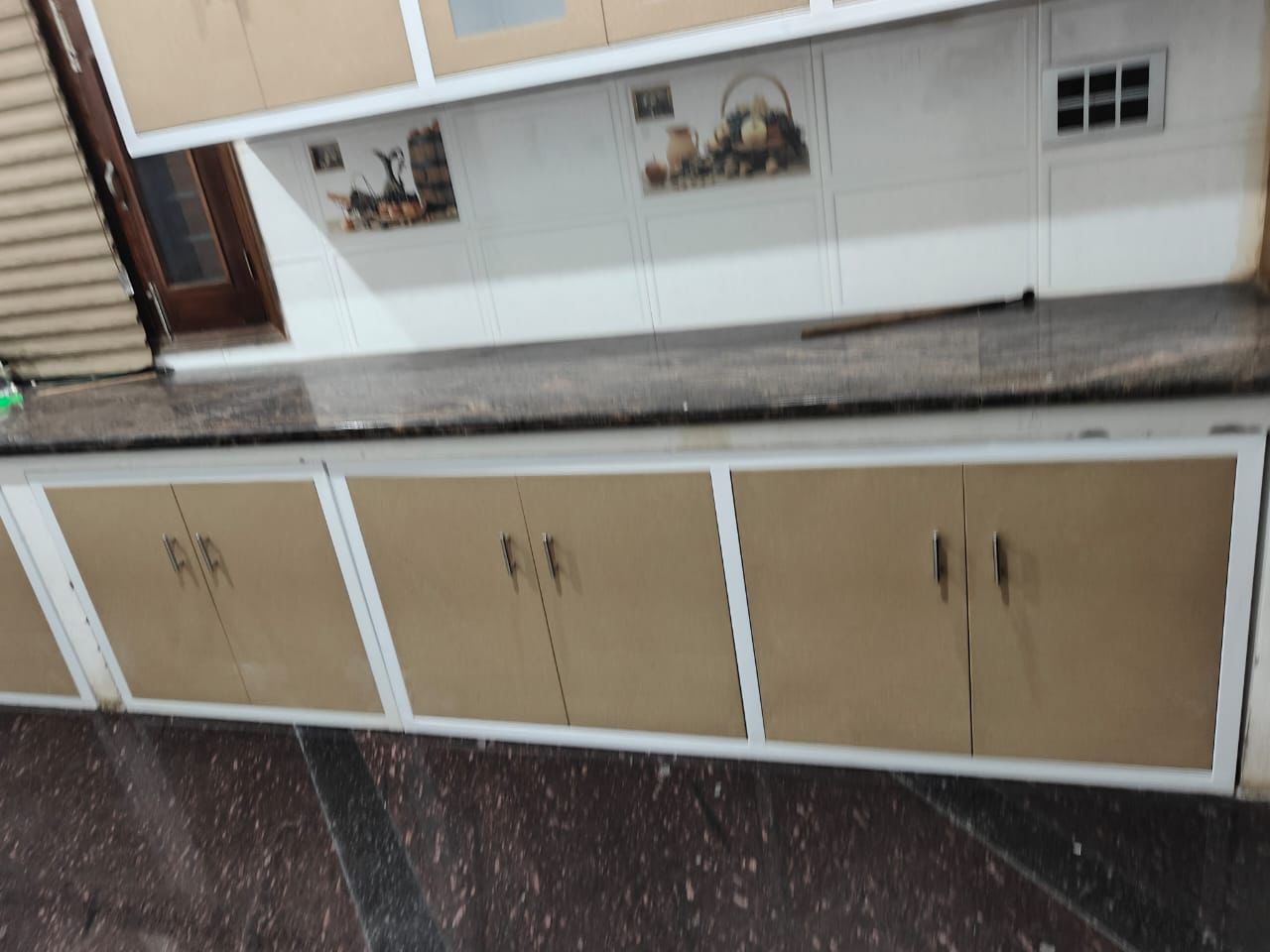 Installed customised UNIVEST steel kitchen